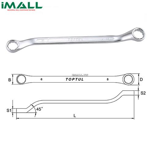 Cờ lê 2 đầu vòng Toptul AAEH4650
