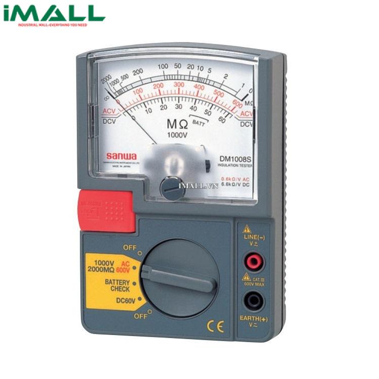 Đồng hồ điện trở cách điện Sanwa DM1008s (1000V/2GΩ)