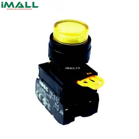 Nút nhấn nhả IDEC YW1L-M2E11QM3Y 1NO+1NC 22mm 220V (Vàng)