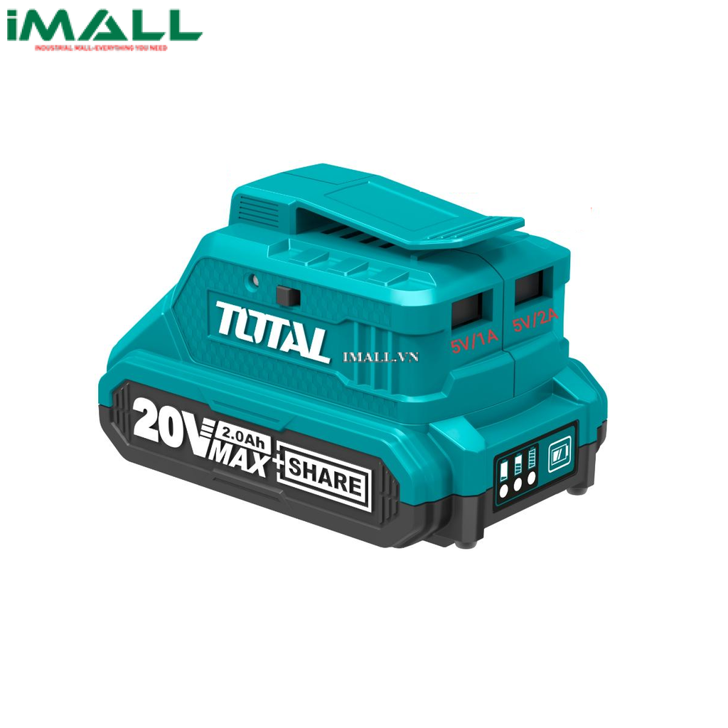 Đế sạc có cổng USB Total TUCLI2001 (20V)