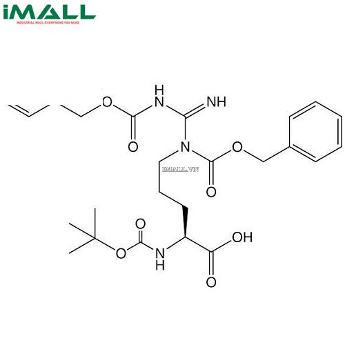 Hóa chất Boc-Arg(di-Z)-OH (C₂₇H₃₄N₄O₈; Chai nhựa 5 g) Merck 8530360005
