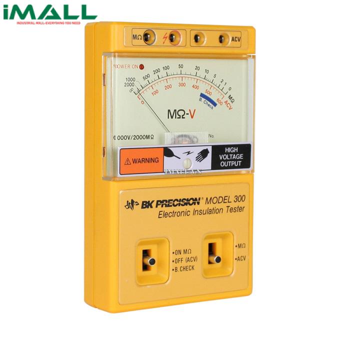 Thiết bị đo điện trở cách điện BK Precision 300 (2GΩ, 1000V, chỉ thị kim)