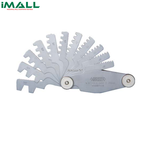 Dưỡng đo ren INSIZE 4824-12 (2-20mm, Tr 30°)
