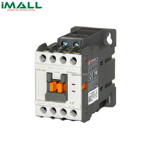Khởi động từ contactor 3P LS MC-6a (3kW, 1NO, Coil 220V)
