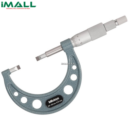 Panme đo ngoài đầu dẹt Mitutoyo 122-103 (50-75mm/ 0.01mm)