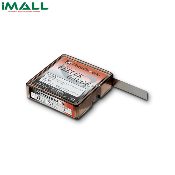 Căn lá dày 0.11mm ×1m, chất liệu thép cacbon Niigata Seiki FG-11-1