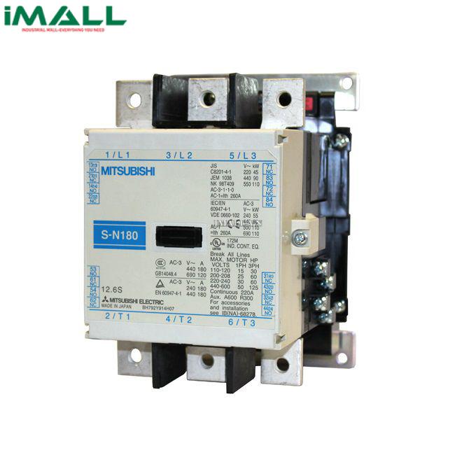 Contactor Mitsubishi S-N180 180A (2NO+2NC 220V)
