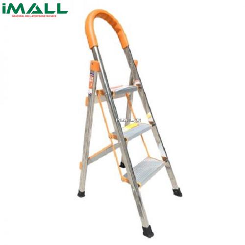 Thang ghế inox tay vịn 3 bậc Ameca AMG-3IN