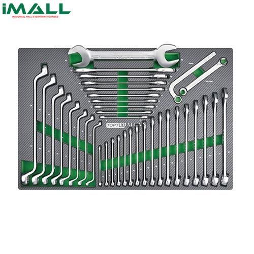 Bộ cờ lê 37 chi tiết (AABW: 6~22mm, AAEJ: 6x7 ~ 30x32mm) Toptul GED3701