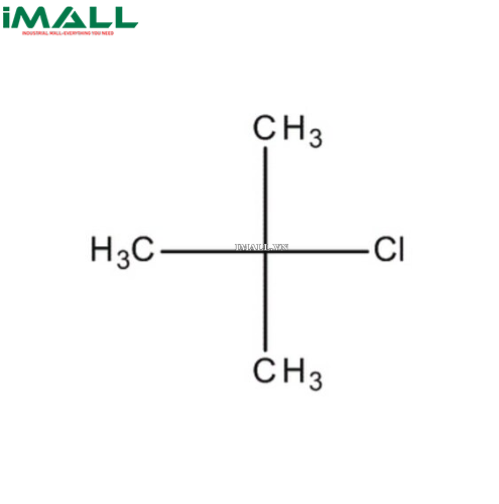 Hóa chất 2-Chloro-2-methylpropane for synthesis (C₄H₉Cl, Chai thủy tinh 1 l) Merck 8015501000