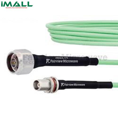 Cáp N Male - TNC Female Bulkhead Fairview FMCA1262 ( LL142 Coax; 18 GHz )