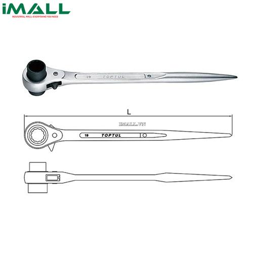 Tuýp đuôi chuột 24x27mm TOPTUL AEAH2427