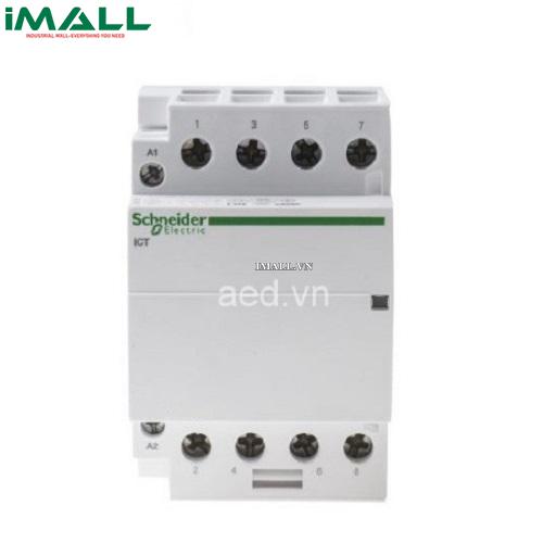 Khởi động từ (contactor) Schneider A9C20838 (25A 2NO+2NC 4P 220V)