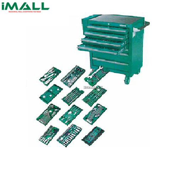 Tủ dụng cụ &amp; các bộ khay 212 chi tiết SATA 09917