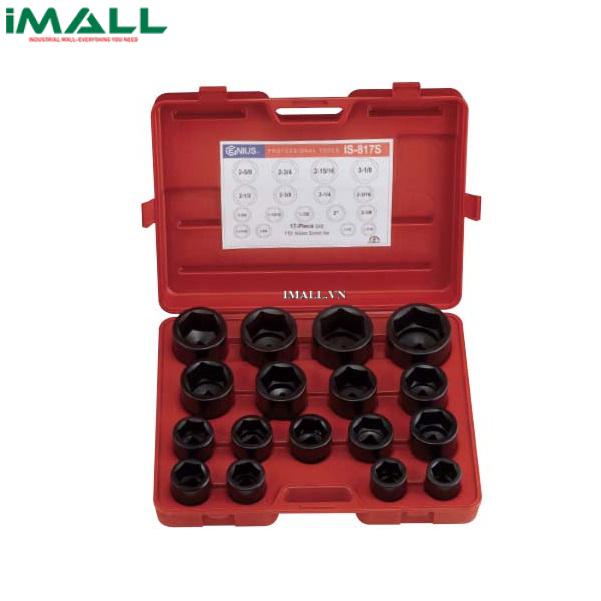 Bộ Khẩu Dùng Cho Súng 1" GENIUS IS-817S ( 17 Chiếc 1-7/16"~3-1/8")