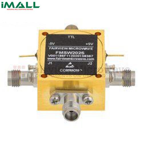Bộ chuyển mạch PIN Diode SPST Fairview Microwave FMSW2025 (50 Ohm, 100MHz - 67 GHz, +27 dBm, 1.85mm Female)