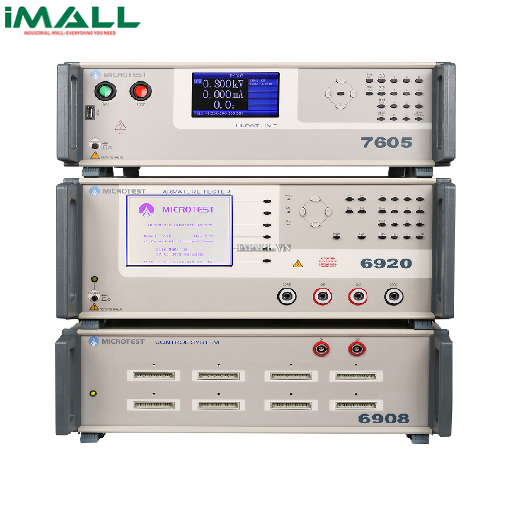 Hệ thống kiểm tra Rotor động cơ điện MICROTEST 6920