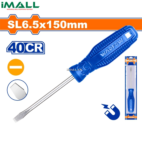 Tua vít dẹp SL6.5x150mm Wadfow WSD3966
