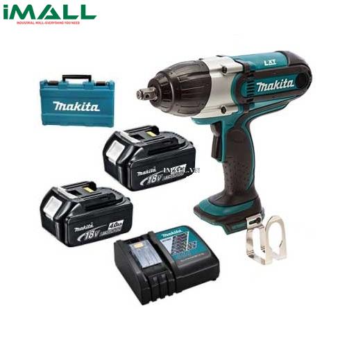 Máy siết bu lông dùng pin Makita DTW450RME (18V, 4Ah)