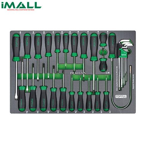 Bộ tua vít 31 chi tiết Toptul GED3102