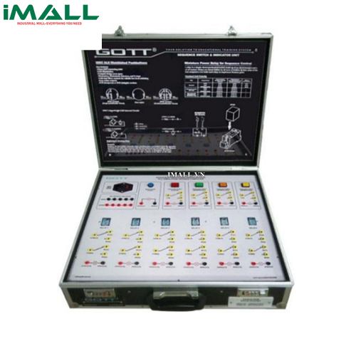 Bộ thực hành mô phỏng bộ đèn báo &amp; chuyển mạch tuần tự PLC GOTT GOTT-SWIP-733 (733-119)