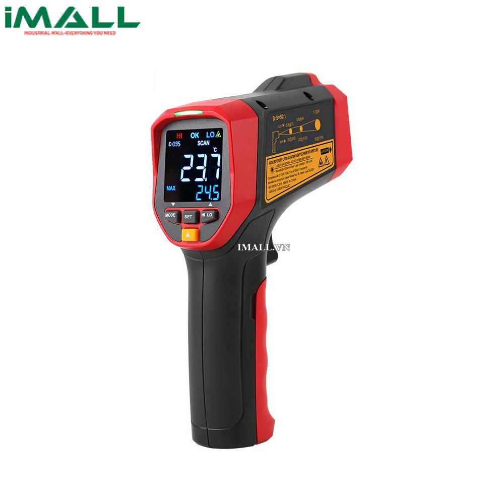 Máy đo nhiệt độ hồng ngoại UNI-T UT305S (-50~2000°C; 50:1)