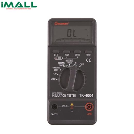 Máy đo điện trở cách điện CHEKMAN TK-4004 (250/500/1000V, 4000MΩ)