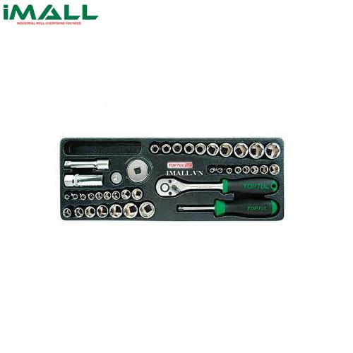 Bộ tuýp vặn ốc với 40 món TOPTUL GCAT4001 (1/4 inch &amp; 3/8 inch)