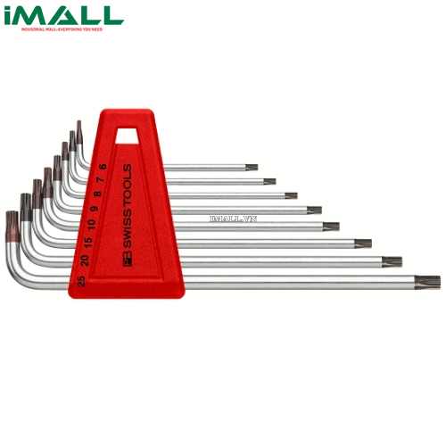 Bộ Hoa Thị Có Lỗ Torx® T6-25 PB Swiss Tools PB 411.BH 6-25