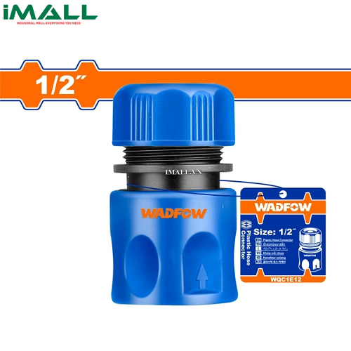 Khớp nối ống nhanh 1/2" (chức năng ngắt nước) Wadfow WQC2E12