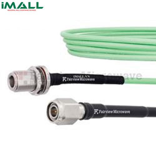 Cáp N Female - TNC Male Bulkhead Fairview FMCA1250 ( LL142 Coax; 18 GHz )