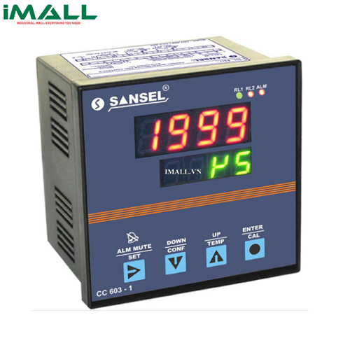 Bộ điều khiển độ dẫn điện Online có cảm biến CSI - 05 - 1 Sansel CC 603-1 (0~20μS; ±1%; Relay & Retransmission)