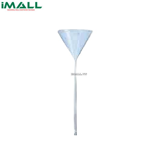 Phễu thủy tinh 80mm cuống dài Duran 213534105