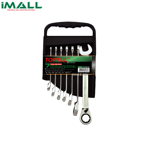 Bộ cờ lê vòng miệng tự động (ABAF: 8~19mm) TOPTUL GAAM0709