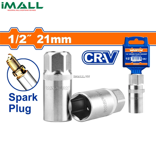 Đầu tuýp mở bugi 21mm (1/2") Wadfow WCS4221