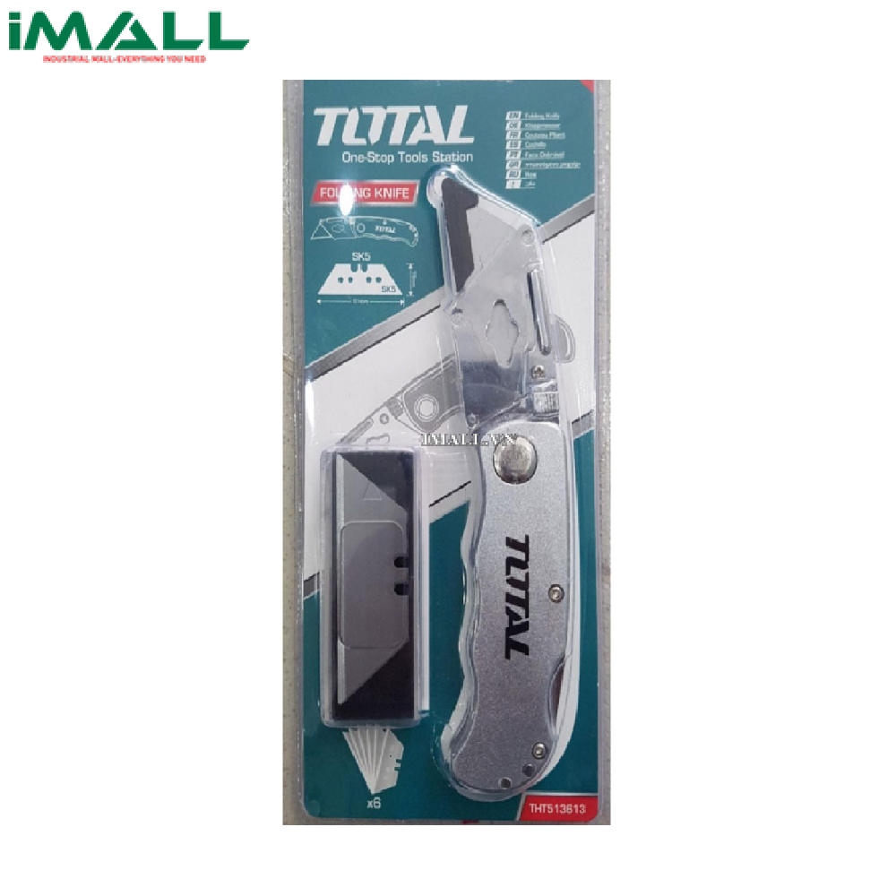 Dao rọc xếp Total THT513613