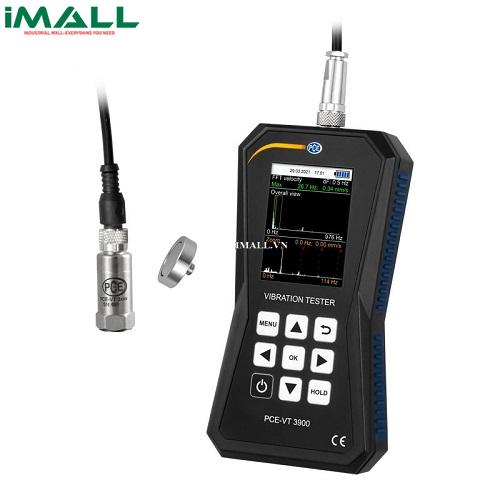 Máy đo độ rung (0~399,9 m/s²; 0~399,9 mm/s; 600~50000 RPM; 0~3,9 mm) PCE VT 3900
