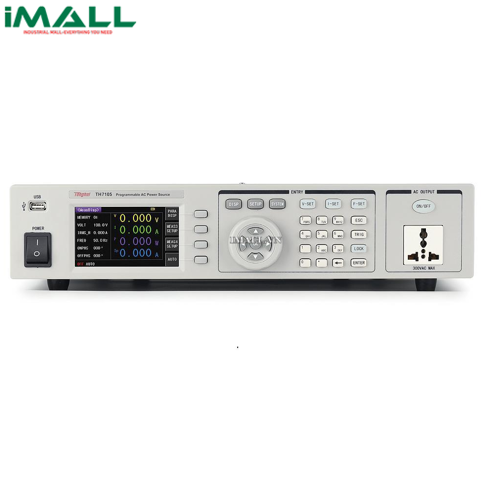 Nguồn lập trình AC Tonghui TH7105 (500W; 300V; 500Hz)