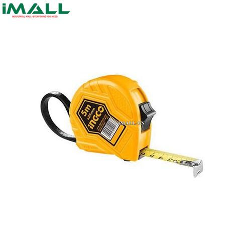 Thước cuộn thép nền vàng (5m x 25mm) INGCO HSMT0835