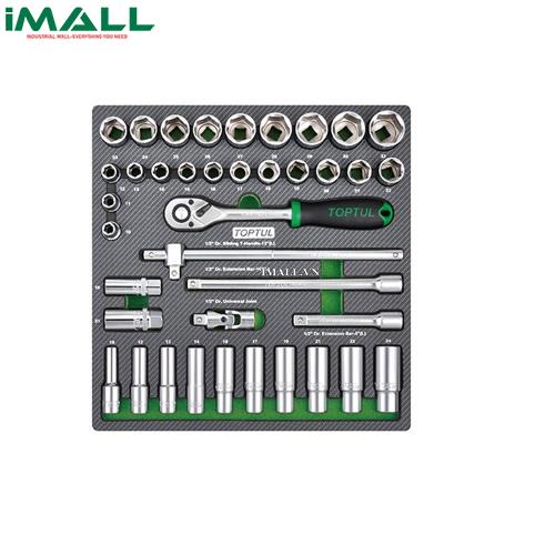 Bộ cần siết tự động 1/2" 39 chi tiết Toptul GEC3901