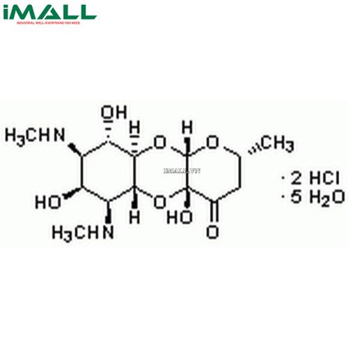 Hóa chất Spectinomycin, Dihydrochloride, Pentahydrate, Streptomyces sp (C₁₄H₂₄N₂O₇ · 2HCl · 5H₂O, chai thủy tinh 10mg)  Merck 567570-10GM US1567570-10GM