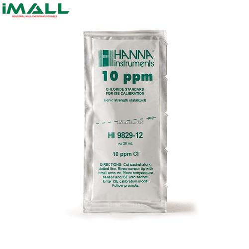 Dung Dịch Hiệu Chuẩn Cloride 10ppm Dạng Gói 20mL (25 Gói) HANNA HI9829-12