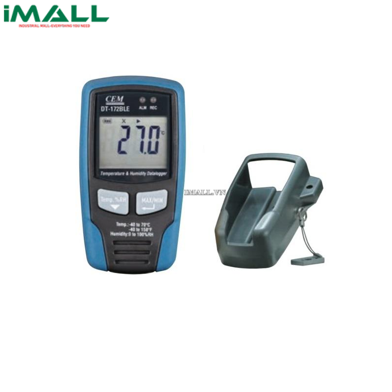 Bộ ghi dữ liệu nhiệt độ, độ ẩm CEM DT-172BLE (-40~70°C, 0~100%RH)