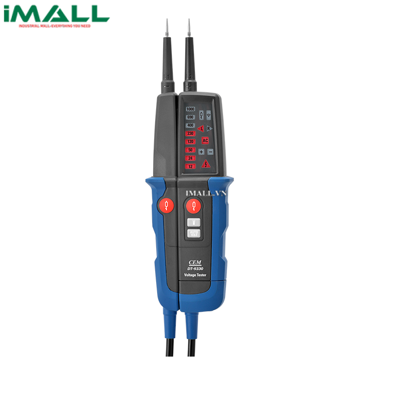 Máy kiểm tra điện áp CEM DT-9332 (LCD 6V~1000V AC/DC)