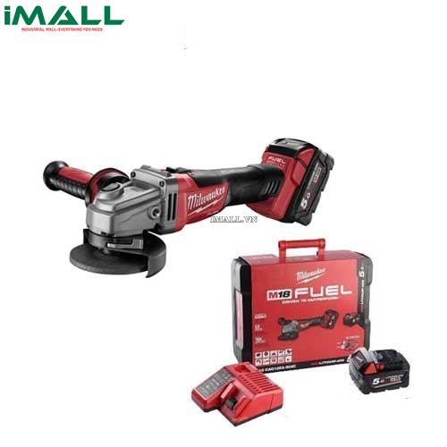 Máy mài góc dùng pin Milwaukee CAG100X-502 (SET 5Ah) (M18)