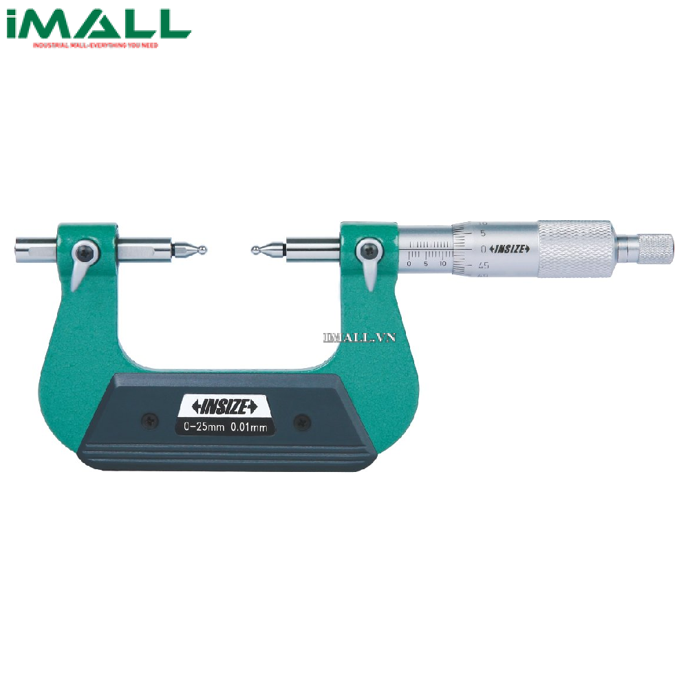 Panme đo bánh răng INSIZE 3291-175 (150-175mm, 0.01mm)