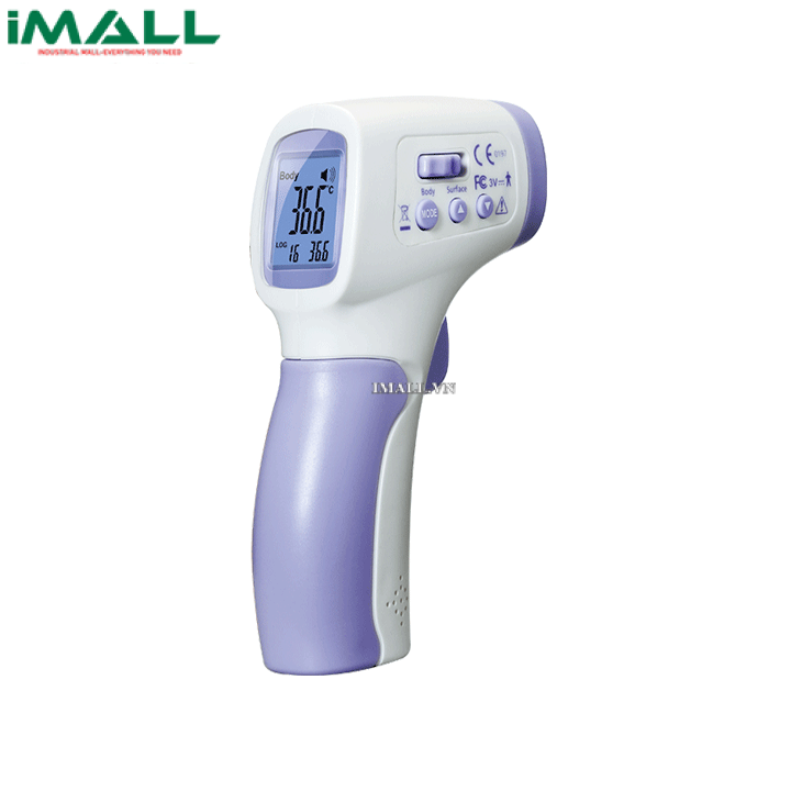 Nhiệt kế đo trán hồng ngoại không tiếp xúc CEM DT-8806 (32.0°C~42.5°C(người),0~60°C(vật) ±0.2℃)