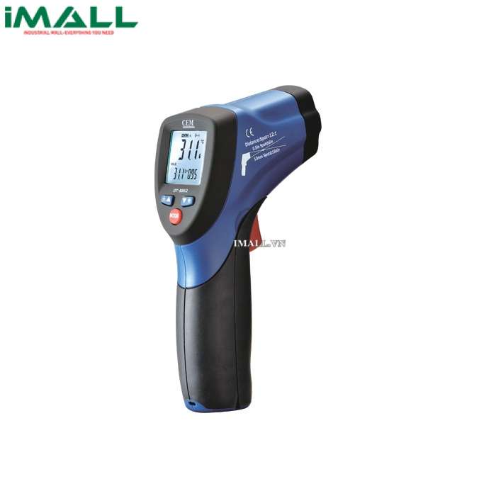 Súng đo nhiệt độ với tia Lazer kép CEM DT-8861B (-50℃-450℃)