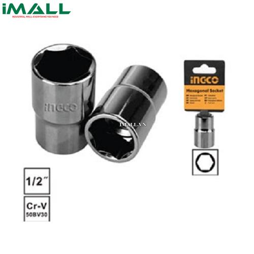 Đầu tuýp 6 cạnh (17mm) 1/2" Ingco HHAST12171