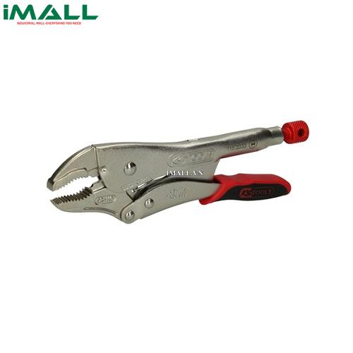 Kìm chết ngàm cong KS Tools 115.2033 (225 mm)